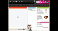 Desktop Screenshot of marvimundoperfumerias.com